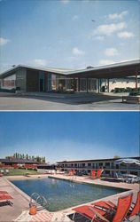 Chanticleer Motor Lodge Postcard