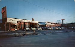 Olsen's Inn and Motel Postcard