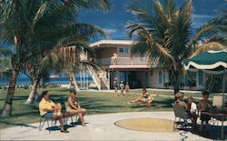 Sandcastle Motel Postcard