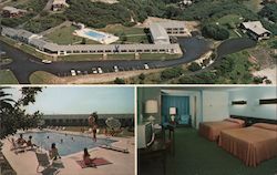 Chateau Motel at Provincetown, Mass. Postcard