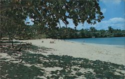 Beach view at Sousa Postcard