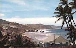 Scenic Bathsheba Coast in the Parish of St. Joseph Postcard