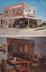 The Hut Restaurant & Apartments Postcard