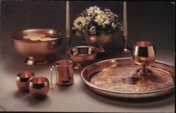 Invitation to a home sales party for Coppercraft Guild housewares Postcard
