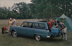 Studebaker Wagonaire Postcard