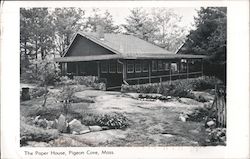 The Paper House, Pigeon Cove, Mass. Postcard