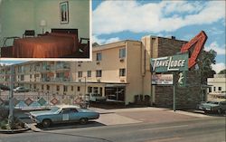 Mobile TraveLodge Postcard