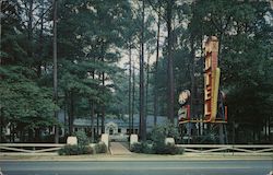 Whispering Pines Motel-Hotel Postcard