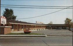 Colonial Motel Postcard