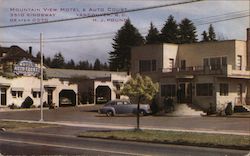 Mountain View Motel & Auto Court Vancouver, BC Canada British Columbia Postcard Postcard Postcard