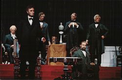 Hall of Presidents, address by Abraham Lincoln Postcard