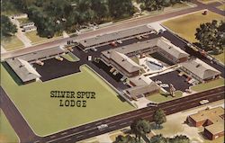 Silver Spur Lodge Postcard