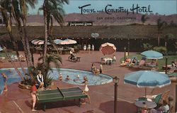 Town and Country Hotel Postcard