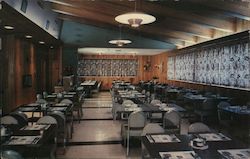 Town 'n Country Cafe dining room Postcard