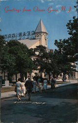 Greetings from Ocean Grove Postcard