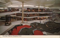 Eastridge Regional Shopping Center, three levels, courtyard Postcard