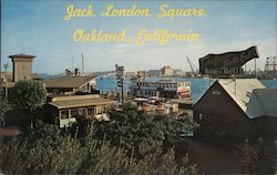 Jack London Square, paddle wheel boat Postcard