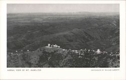 Aerical View of Mt. Hamilton Postcard