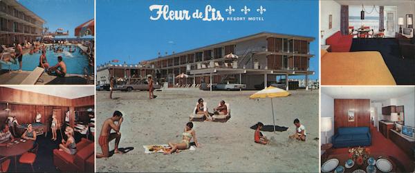 Fleur de Lis Resort Motel Wildwood Crest New Jersey