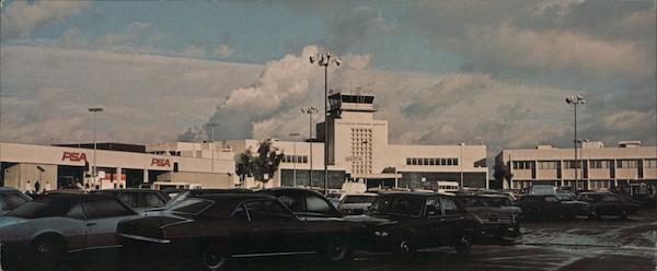 Burbank-Glendale-Pasadena Airport ca. 1980s California