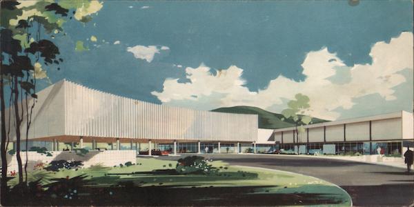 Rose Hills Memorial Park: announcing a new mortuary building Whittier California