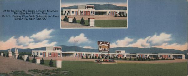 Sunset Motel, Santa Fe, New Mexico