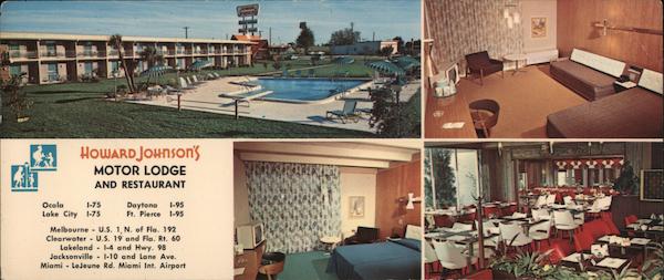 Howard Johnson's Motor Lodge and Restaurant Tampa Florida