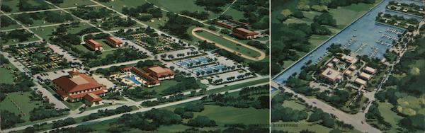 The clubs of Remuda Ranch grants, marina, main lodge Naples Florida