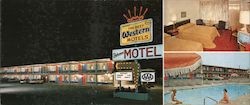 Best Western Statesman Motel, Salisbury, Maryland Large Format Postcard