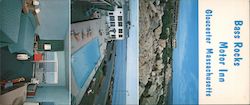 Bass Rocks Motor Inn Gloucester, MA Large Format Postcard Large Format Postcard 