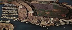 Norwalk Cove Marina, Inc and Skippers Restaurant Large Format Postcard