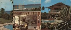Kima, pool, lobby Large Format Postcard