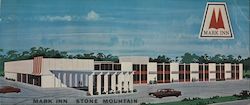 Mark Inn Stone Mountain-Best Western Large Format Postcard