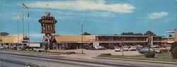 Horne's Motor Lodge Large Format Postcard