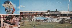 Trade Winds Motor Hotel and Restaurant Large Format Postcard