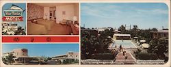 Blue Marlin Motel Large Format Postcard