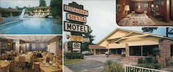 Siesta Motel and Restaurant Large Format Postcard