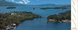 Lake George Scenic Beauty Large Format Postcard