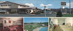 Yale Motor Inn Large Format Postcard