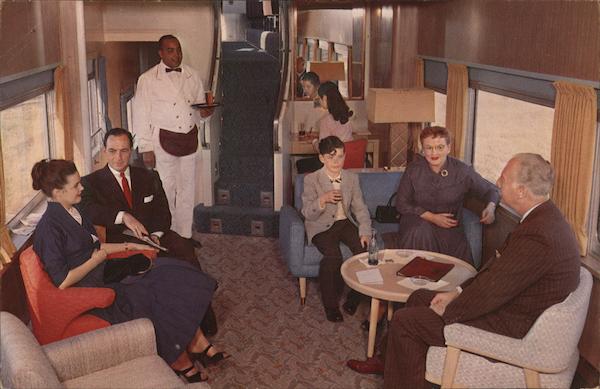 Downstairs Lounge, Union Pacific Railroad Trains, Railroad