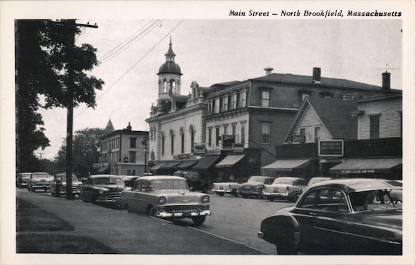 Main Street North Brookfield Massachusetts