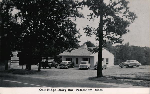 Oak Ridge Dairy Bar Petersham Massachusetts