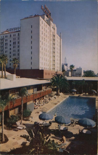 Hollywood Roosevelt Hotel and Promenade California