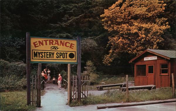 The Mystery Spot Santa Cruz California