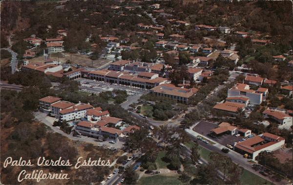 Shopping and Business Area Palos Verdes Estates California