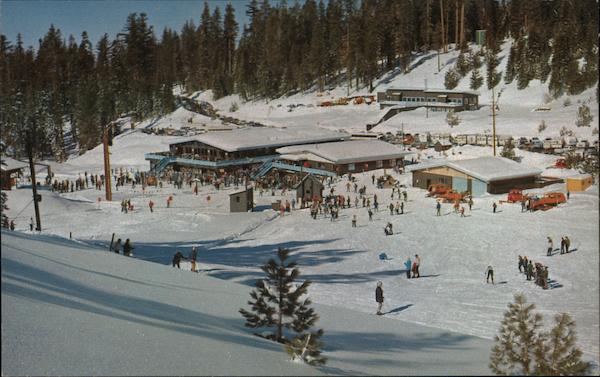 Dodge Ridge Ski Slopes Long Barn California