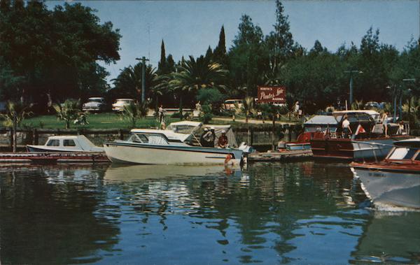 Boat Harbor at Korth's Pirates Lair Marina Isleton California