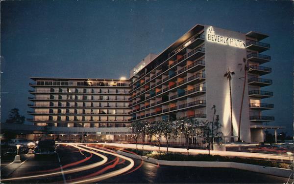 Beverly Hilton Hotel Beverly Hills, CA Postcard