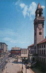 City Hall, Facing Main Street Postcard