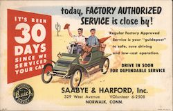 Today, Factory Authorized Service Is Close By! Postcard